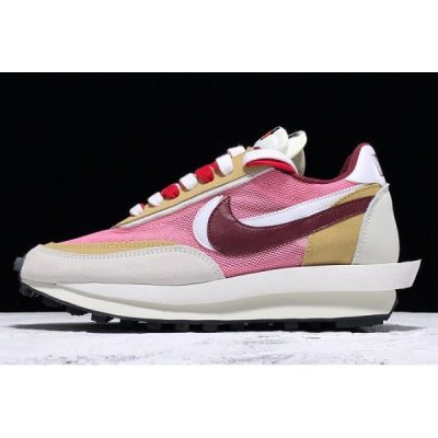 Nike Lvd Waffle Daybreak Swoosh Pembe / Kırmızı Spor Ayakkabı Türkiye - 4OT0R6O1